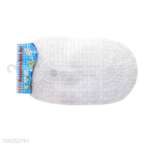 Good price transparent anti-slip pvc bubble bathtub mats shower mats