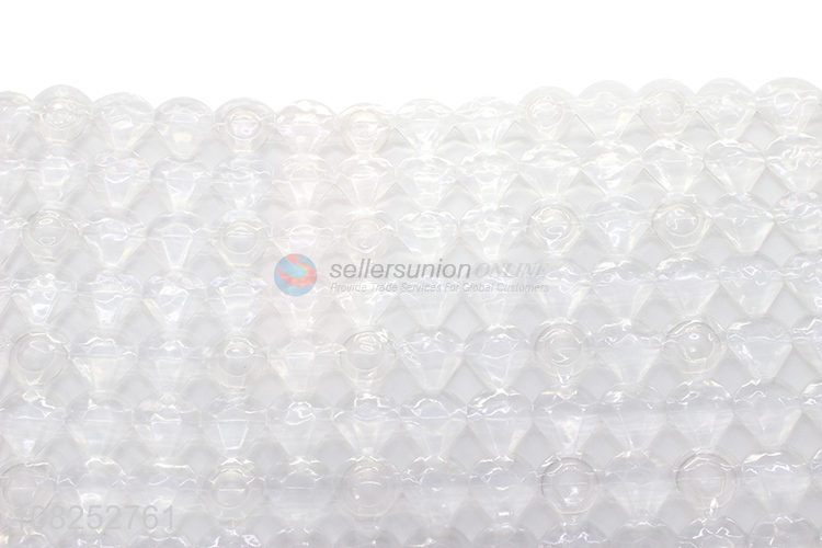 Good price transparent anti-slip pvc bubble bathtub mats shower mats