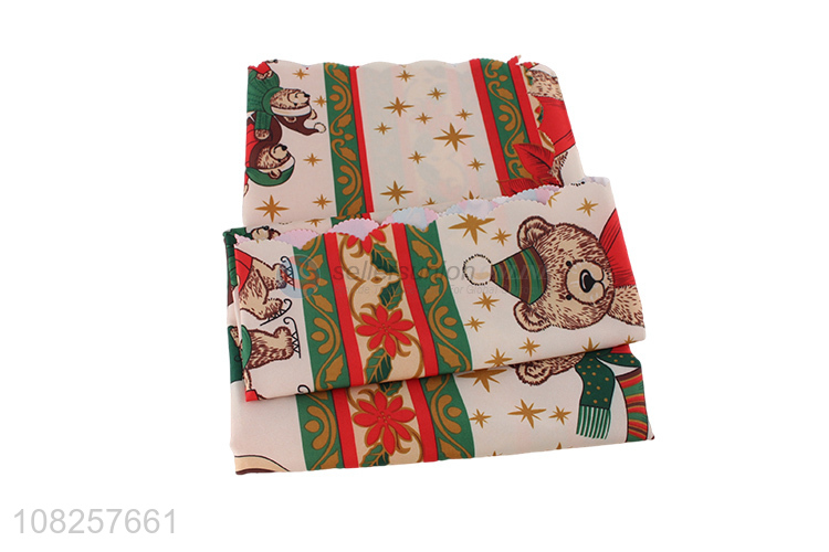 Good Quality Square Table Cloth Christmas Table Decoration