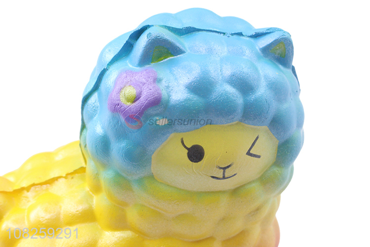 High quality soft cute stress relief toy squishy toy animal