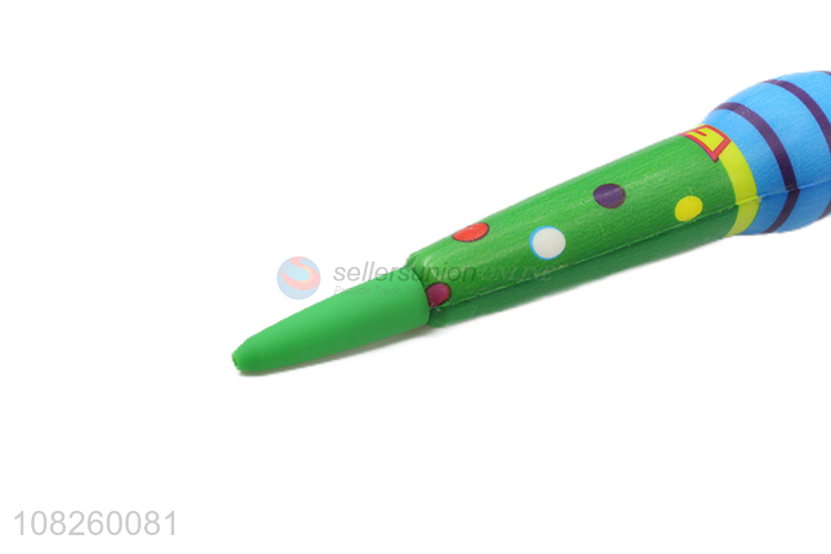 Hot sale cartoon squishy squeeze ballpoint pens advertising git