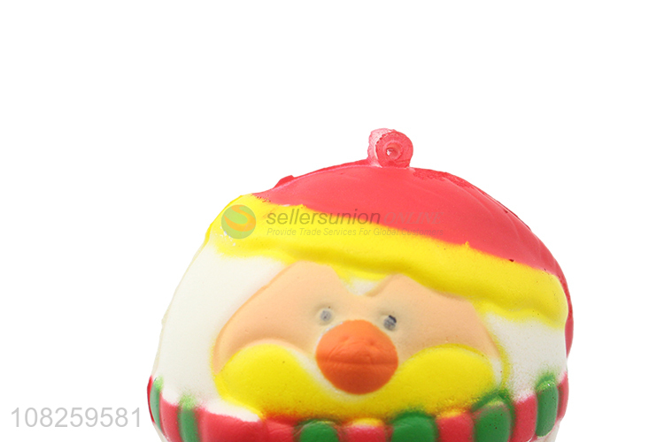 Wholesale Christmas stress ball toy squishy toy for kids adults