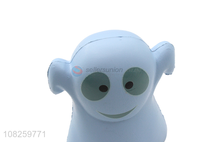 Wholesale pu foam ghost stress relief toy for boys girls kids