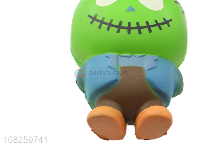 China supplier soft stress relief toy slow rising toy zombie