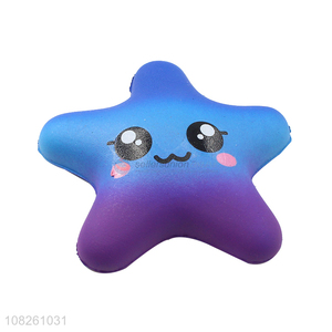 Yiwu direct sale PU vent toy starfish funny toys