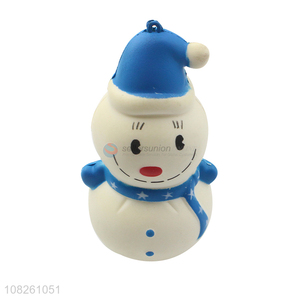 Yiwu market PU snowman vent toys creative funny toys