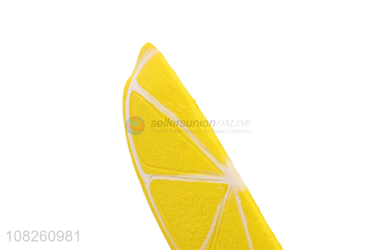 Yiwu market creative lemon toy pen portable vent toys