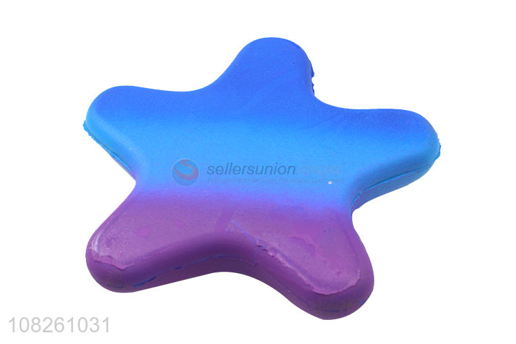 Yiwu direct sale PU vent toy starfish funny toys