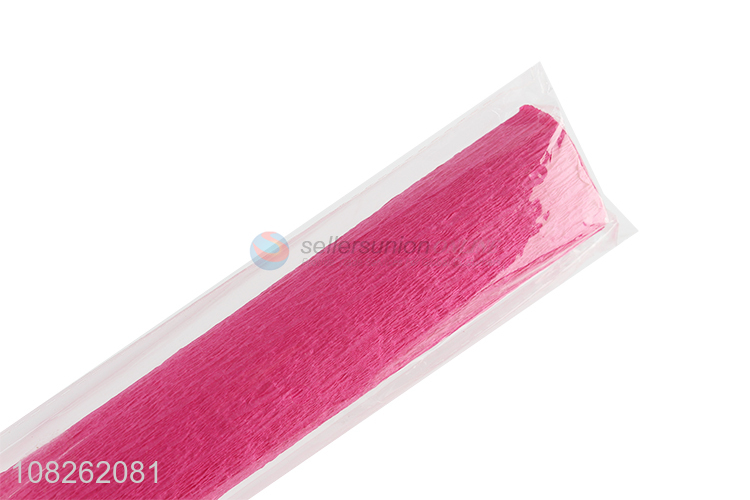 High quality color crepe paper DIY material for sale