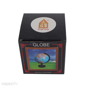 Wholesale educational toy mini size rotating world globe for kids