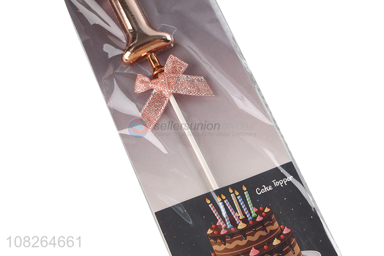Wholesale from china number cake topper with top quality