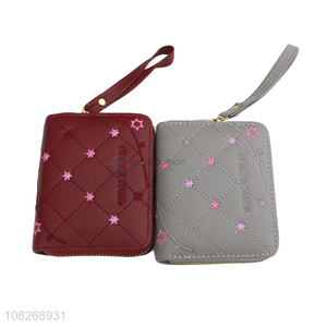 China imports fashion women bifold wallet ladies wallet card holder