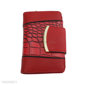 China imports faux leather crocodile wallets women clutch wallet purse