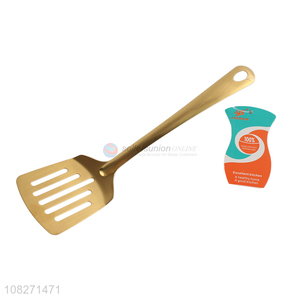 New products stainless steel slotted spatula for cooking