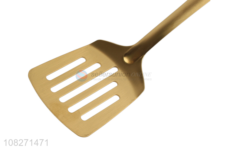 New products stainless steel slotted spatula for cooking