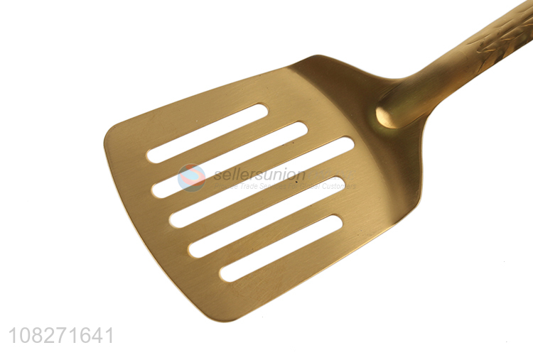 Yiwu market stainless steel cooking spatula for kitchen