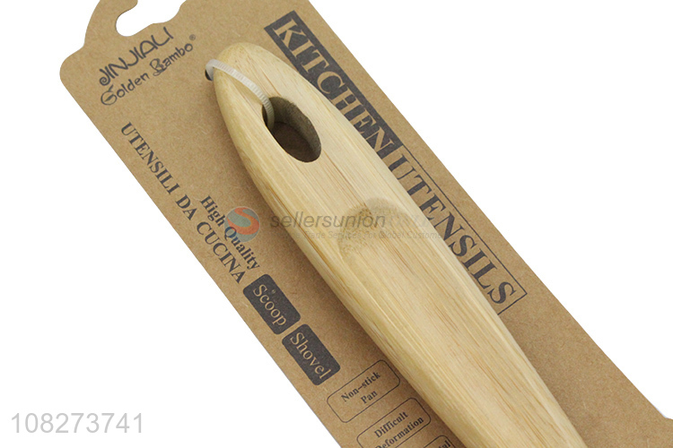 Good quality bamboo spaghetti spatula noodle spoon bamboo cooking utensil