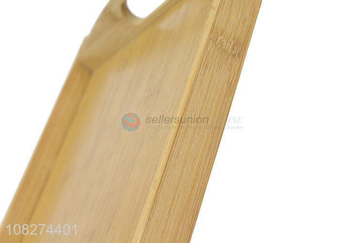 Wholesale natural bamboo food serving tray for restaurant hotel kitchen