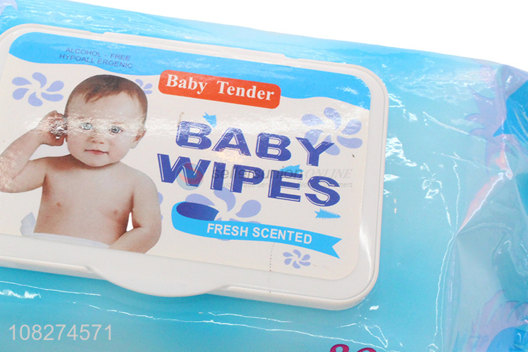 Good Quality Fresh Scented Alcohol-Free Baby Wipes