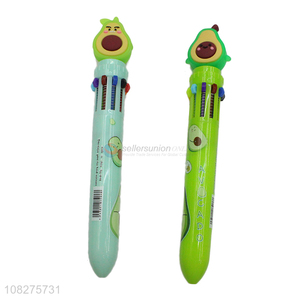 New Design Cartoon Ten Colors Ballpoint Pen