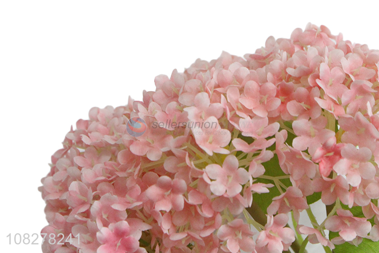 Top quality pink nice artificial flower bonsai desktop decoration