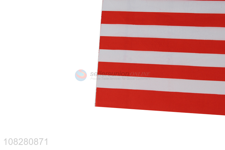 China supplier Republic of Liberia national flag parade hand flag