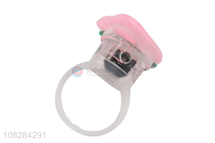 New Arrival Strawberry Led Finger Light Ring For Children