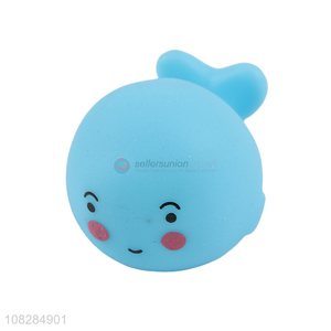 China supplier cartoon bath toys cute animal decompression toys