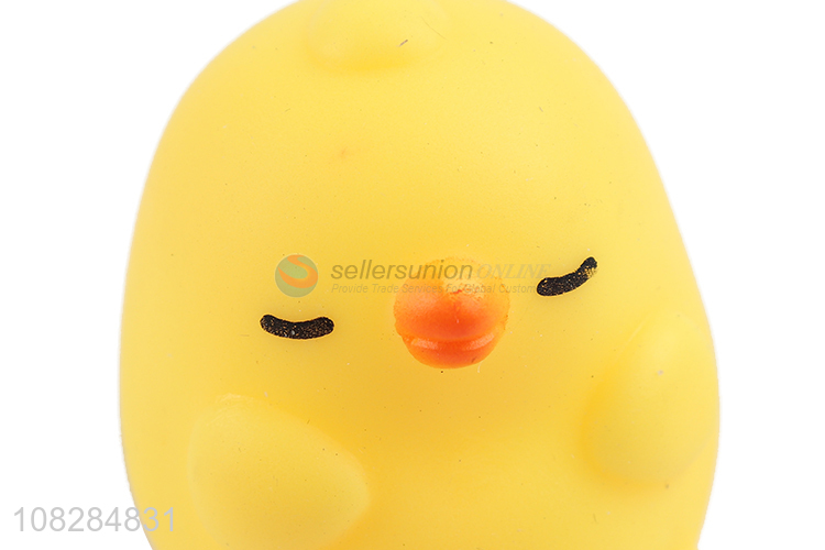 Factory price yellow duck decompression toys vent toys