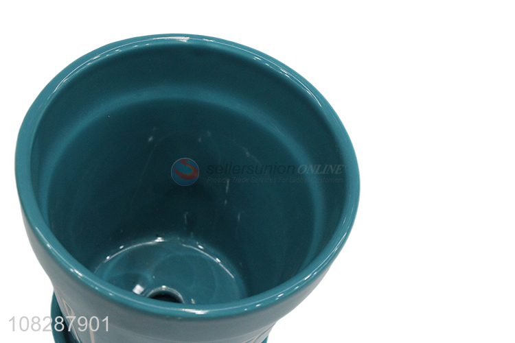 Online wholesale ceramic plants flower pots for garden