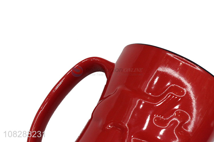 Hot products multicolor ceramic water cup coffee cup with handle