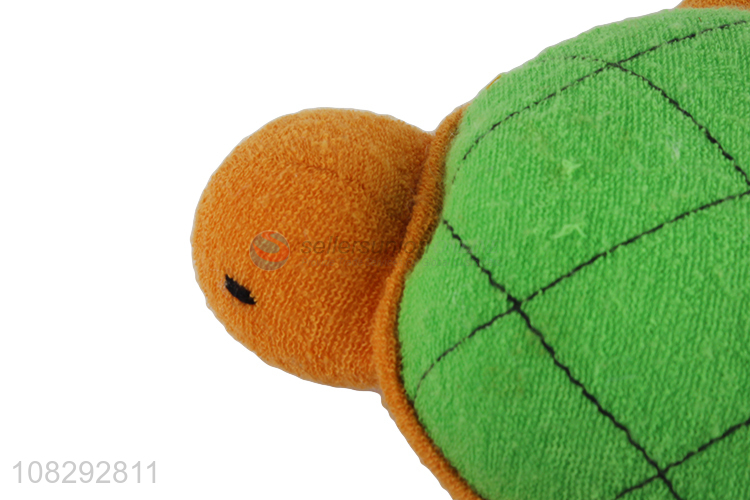 Good quality cartoon turtle toy plush animal doll