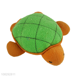 Good quality cartoon turtle toy plush animal doll