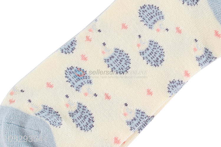 Wholesale Casual Dress Socks Breathable Crew Socks For Ladies