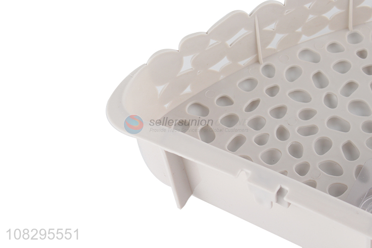 New design heavy duty plastic bathroom shelves for sale