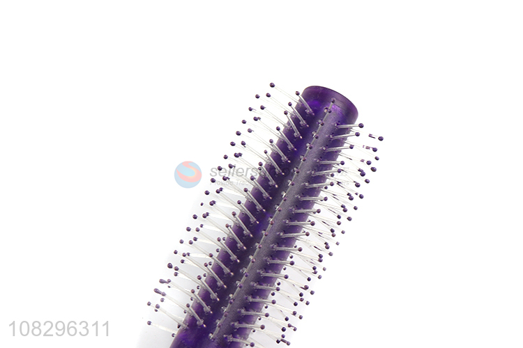 Yiwu wholesale purple creative curling comb massage comb