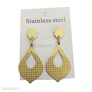 Factory supply stainless steel statement earrings ear jewelry