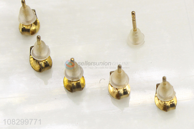 Yiwu Market Fashion Earring Stainless Steel Ear Stud