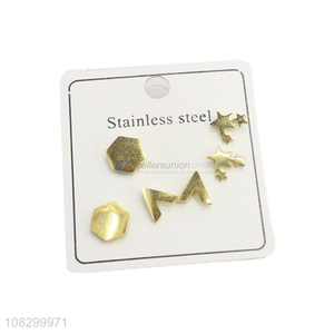 Hot Selling Stainless Steel Ear Stud Fashion Jewelry