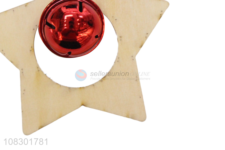 Yiwu direct sale wooden Christmas pendant party decoration
