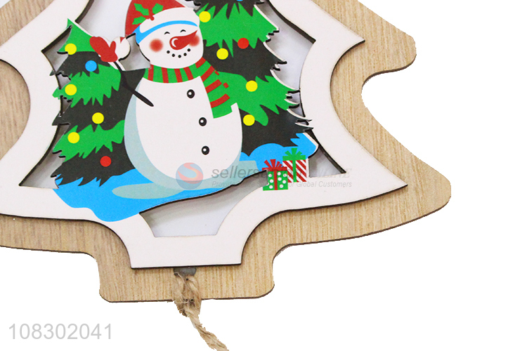 Wholesale creative snowman Christmas party hanging decoration