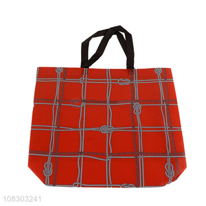 Cheap price fashionable non-woven reusable tote shopping bag