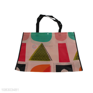 Good selling colourful non-woven tote shopping bag handbag