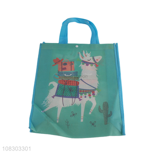 Good sale cartoon printed fashion tote shopping bag wholesale