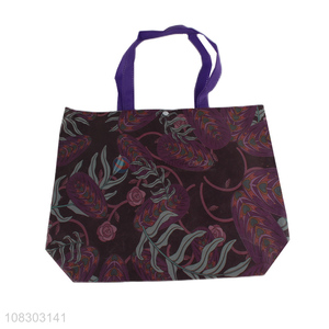 Fashion design non-woven fabrics shopping bag handbag for sale