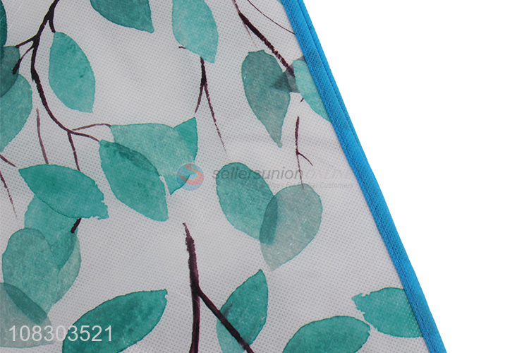 Latest design leaves printed fashion tote shopping bag wholesale