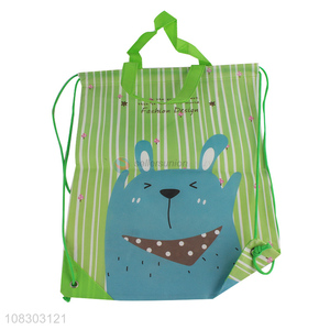 Popular products cartoon eco-friendly non-woven fabrics shopping bag