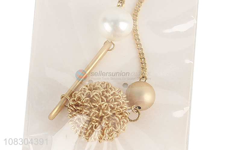 Factory Wholesale Golden Fashion Necklaces Girls Clothing Accessories