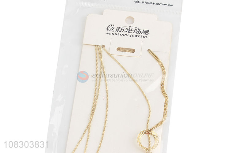 Yiwu Wholesale Creative Sweater Chain Tassel Necklace for Ladies