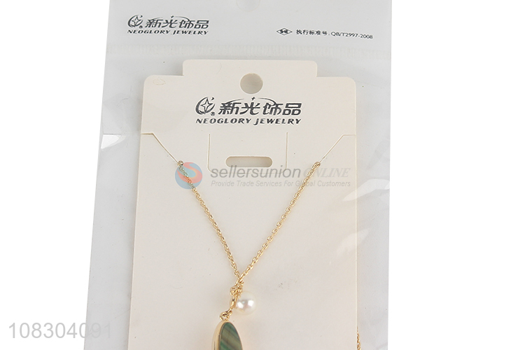Yiwu market simple small fresh necklace fashion jewelry accessories
